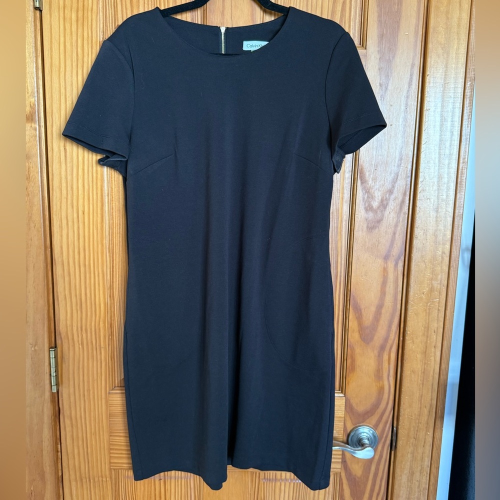 NWOT Calvin Klein Classic Black Mini Dress